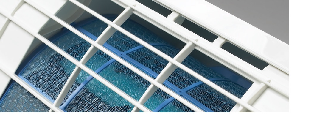 Zoomed-in snapshot showcasing the intricacies of a ductless mini split system filter. Is Ductless Worth It? Discover the Advantages of Ductless AC for Your Home